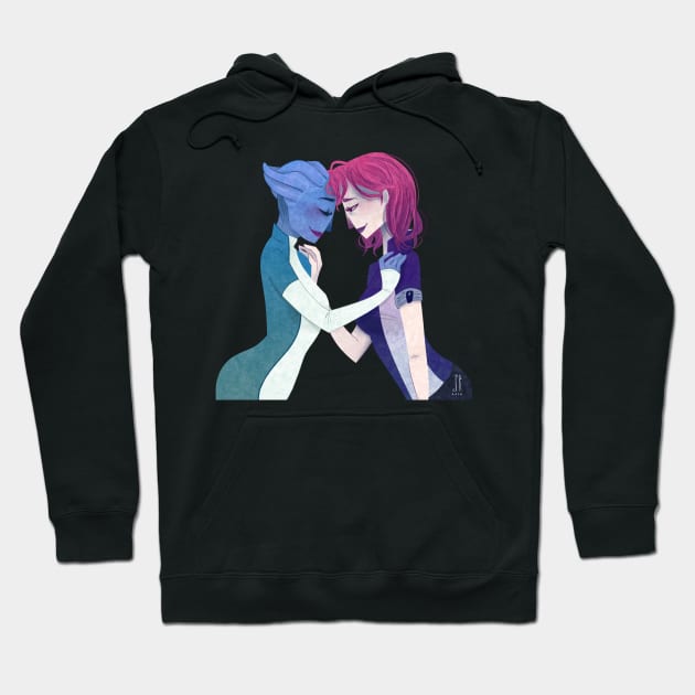 Shadow Broker of my Heart Hoodie by SerenaR